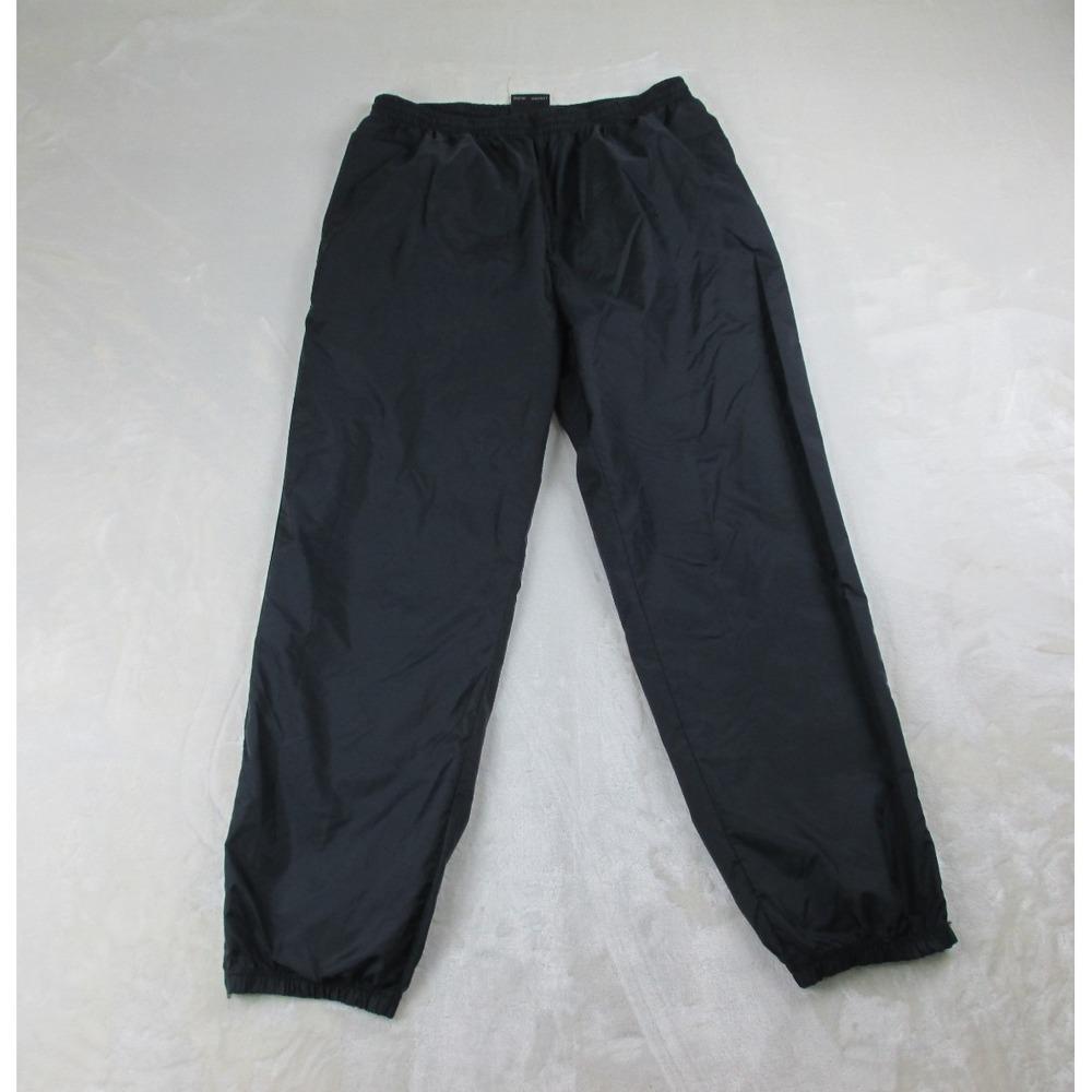 VINTAGE USA Olympics Pants Mens Extra Large Black Track Training Gym Workout*